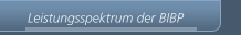 Leistungsspektrum der BIBP